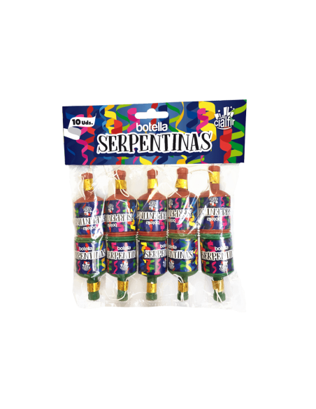 Botellas confetti