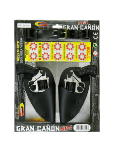 Dos pistolas de juguete con fulminantes