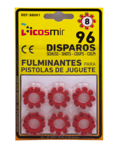 Pack 10 blíster superdisc 8 tiros