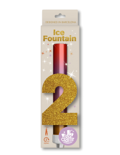 FUENTE PASTEL ORO CAJA Número 2