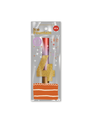 FUENTE PASTEL ORO BOLSA 4