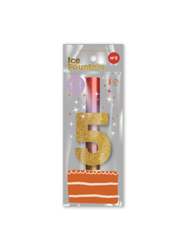 FUENTE PASTEL ORO BOLSA 5
