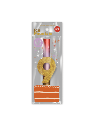 FUENTE PASTEL ORO BOLSA 9