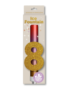 FUENTE PASTEL ORO CAJA 8