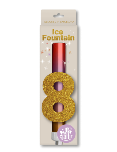 FUENTE PASTEL ORO CAJA 8