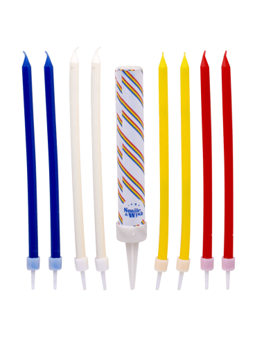 Fuente Tarta + 8 Velas