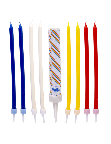 Fuente Tarta + 8 Velas