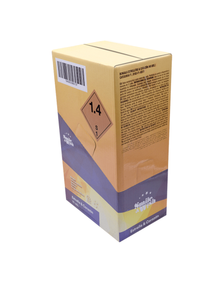 Bengala Estrella y Corazón Neón