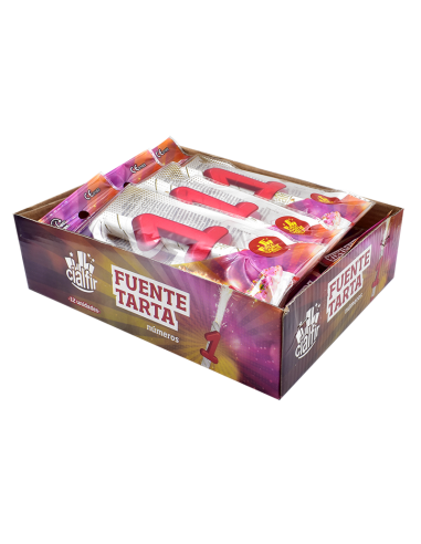 Fuente Pastel Número 1