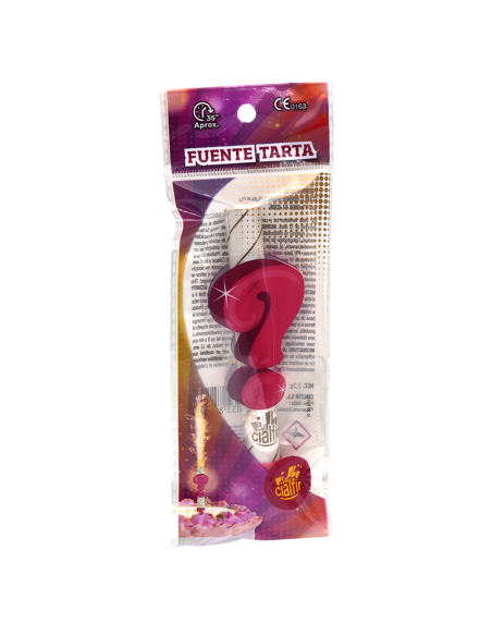 Fuente Pastel Interrogante