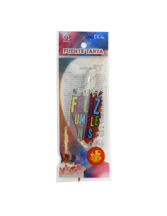 Fuente Pastel Feliz Cumpleaños 2