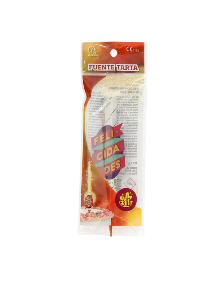 Fuente Pastel Felicidades