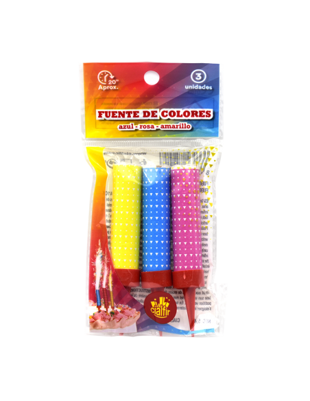 Blíster 3 Fuente Color