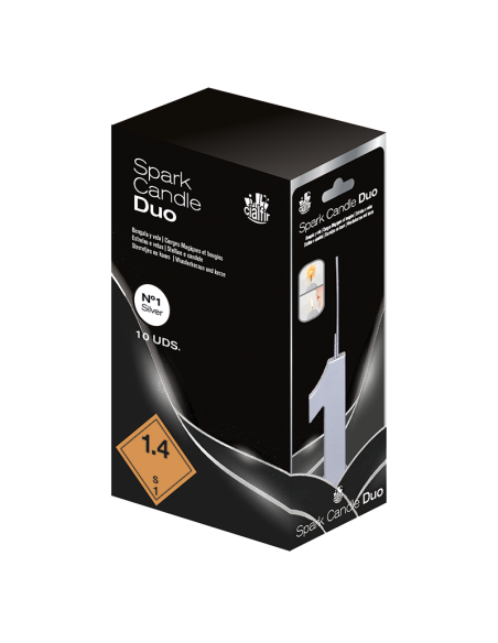 Bengala + Vela DUO 1 PLATA