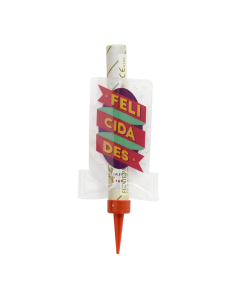 Caja Estándar Fuente Pastel Felicidades