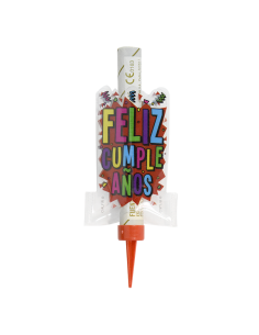 Caja Estándar Fuente Pastel Feliz Cumpleaños