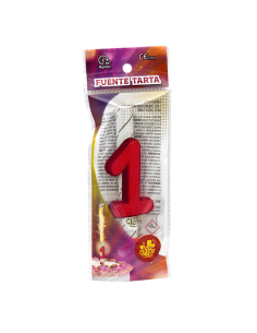 Caja Estándar Fuente Pastel Número 1 2