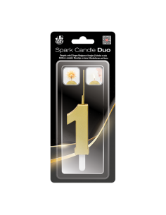 Caja Estándar Bengala + Vela DUO 1 ORO