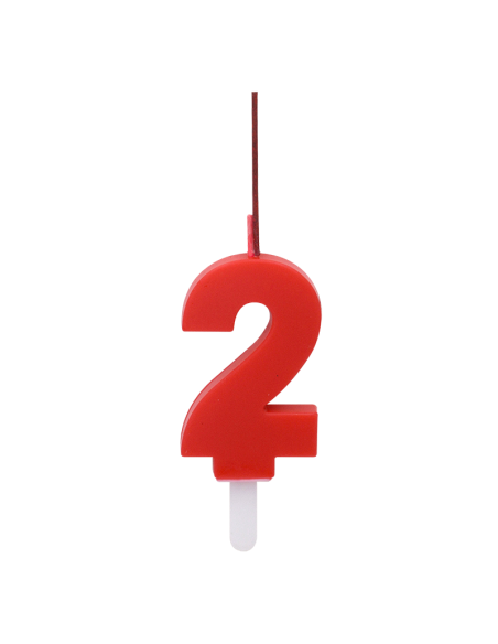 Bengala + Vela DUO 2 ROJO