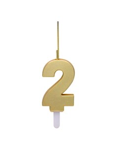 Bengala + Vela DUO 2 ORO 2