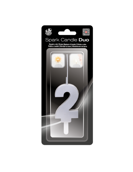 Bengala + Vela DUO 2 PLATA