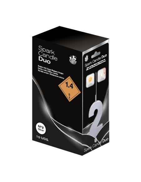 Bengala + Vela DUO 2 PLATA