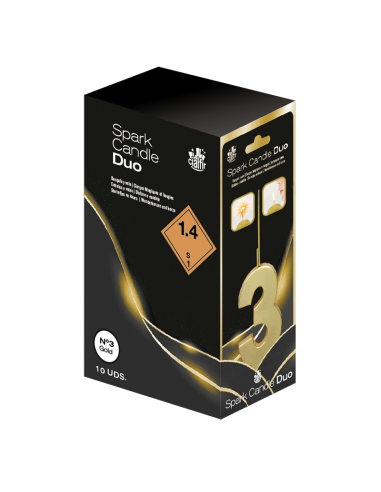 Bengala + Vela DUO 3 ORO