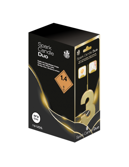 Bengala + Vela DUO 3 ORO