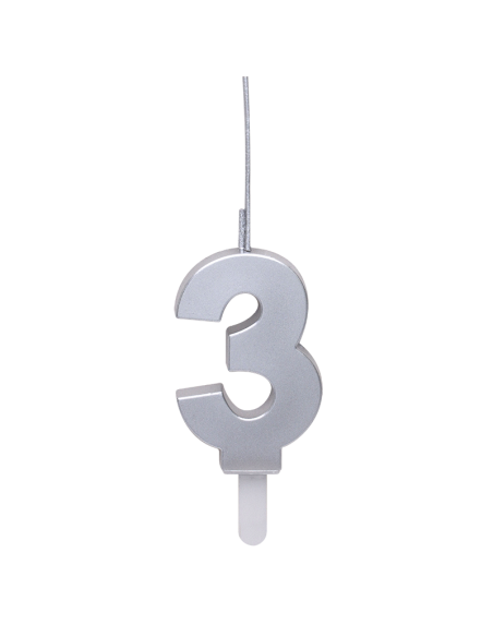 Bengala + Vela DUO 3 PLATA