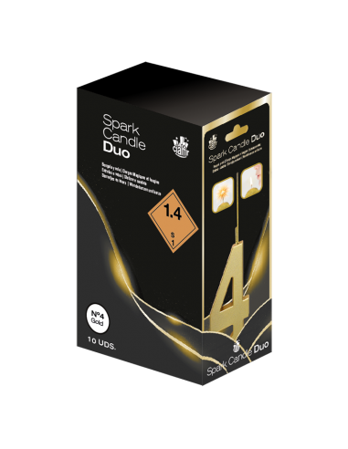 Bengala + Vela DUO 4 ORO
