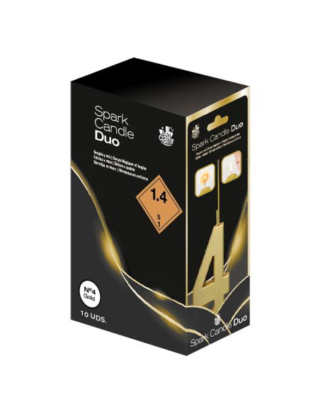 Bengala + Vela DUO 4 ORO