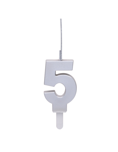 Bengala + Vela DUO 5 PLATA