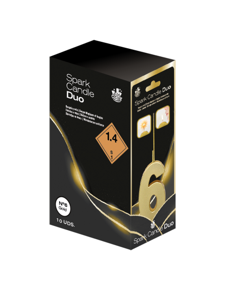 Bengala + Vela DUO 6 ORO