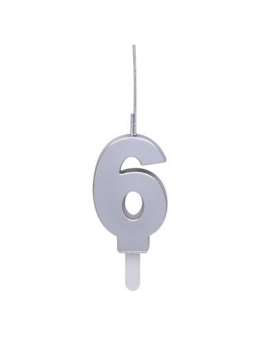 Bengala + Vela DUO 6 PLATA