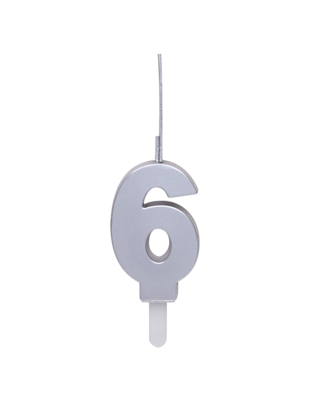 Bengala + Vela DUO 6 PLATA