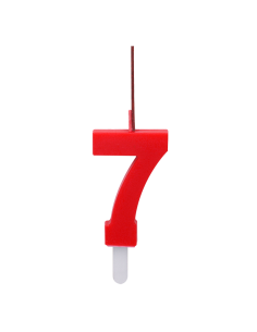 Bengala + Vela DUO 7 ROJO 2