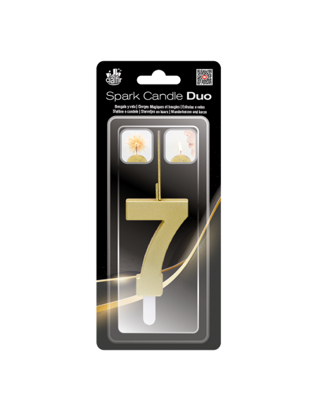 Bengala + Vela DUO 7 ORO