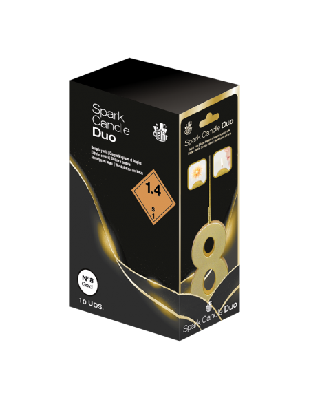 Bengala + Vela DUO 8 ORO