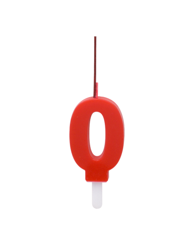 Bengala + Vela DUO 0 ROJO