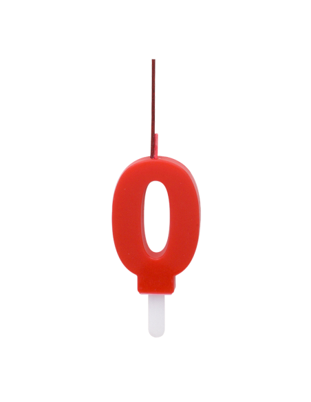 Bengala + Vela DUO 0 ROJO