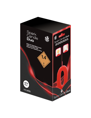 Bengala + Vela DUO 0 ROJO