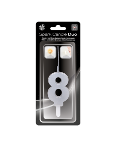Caja Estándar Bengala + Vela DUO 8 PLATA