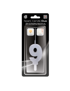 Caja Estándar Bengala + Vela DUO 9 PLATA