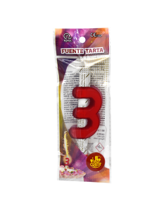 Caja Estándar Fuente Pastel Número 3 2