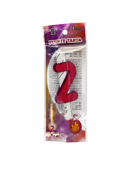 Fuente Pastel Número 2