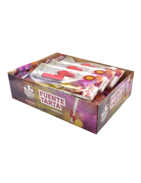 Fuente Pastel Número 4