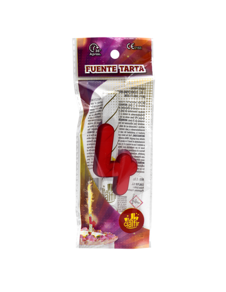 Fuente Pastel Número 4