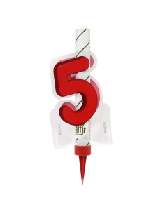 Fuente Pastel Número 5