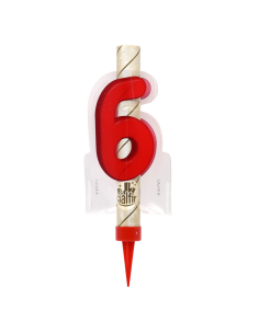 Fuente Pastel Número 6