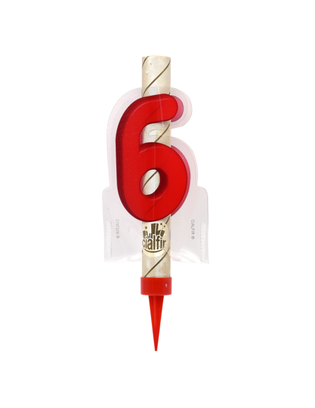 Fuente Pastel Número 6